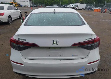 2025 Honda Civic Hybrid Sport/Sport Touring из США, поврежденный, VIN 2HGFE4F82SH316855